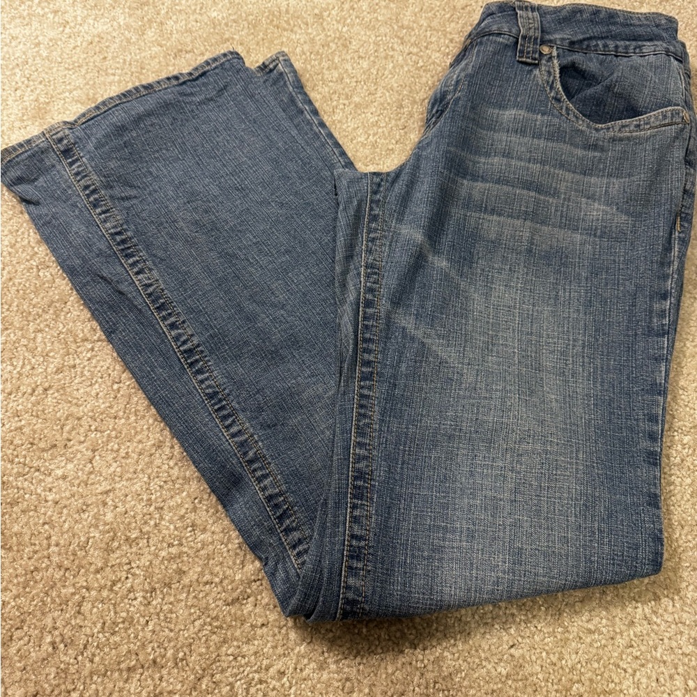 Preowned Stylish Blue Denim Jeans - Picture 2 of 10
